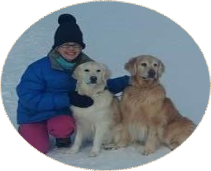 jennie and pups